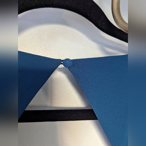 Modcloth Blue/teal flowy dress - Picture 8 of 12